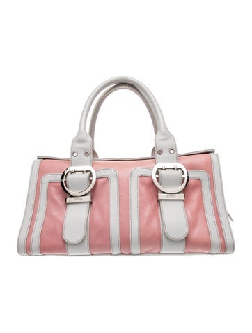 Emilio Pucci Leather Top Handle Bag