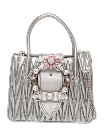 Leather Top Handle Bag