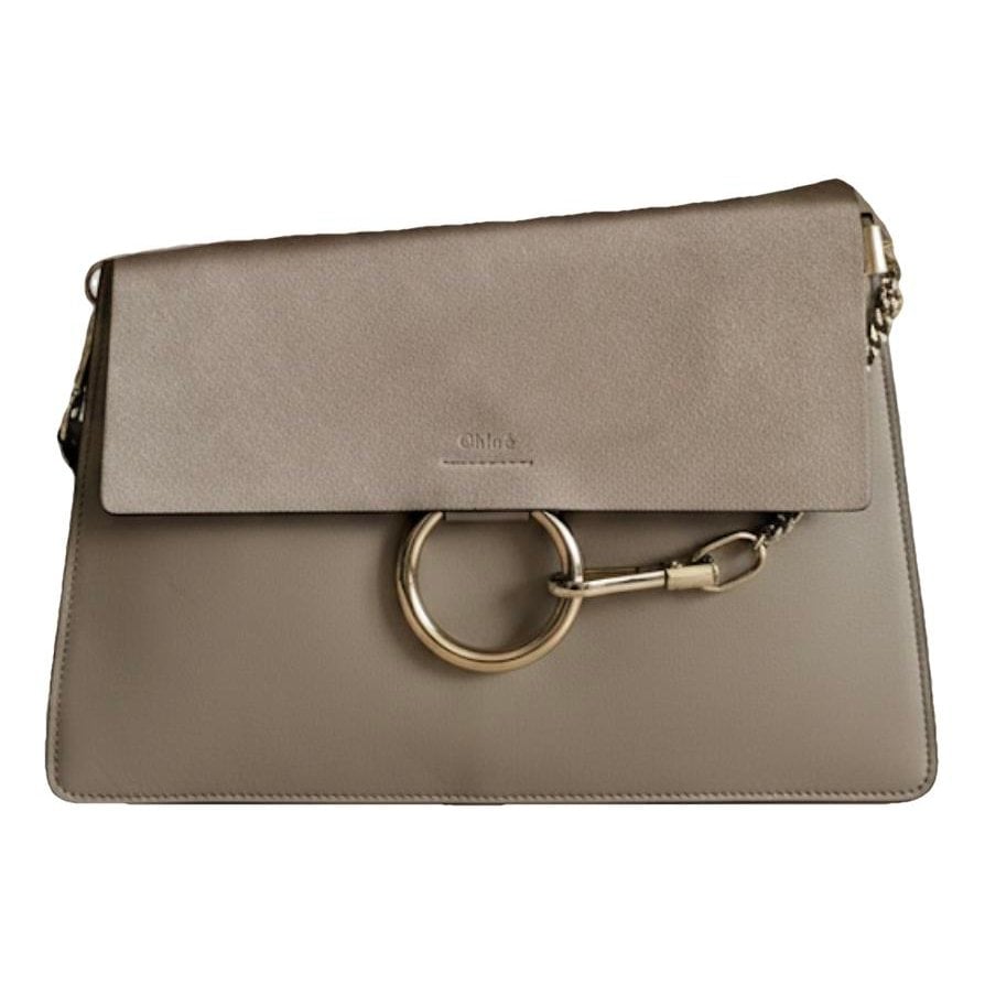 Faye leather handbag