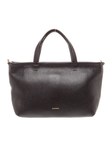 Cuyana Leather Top Handle Bag