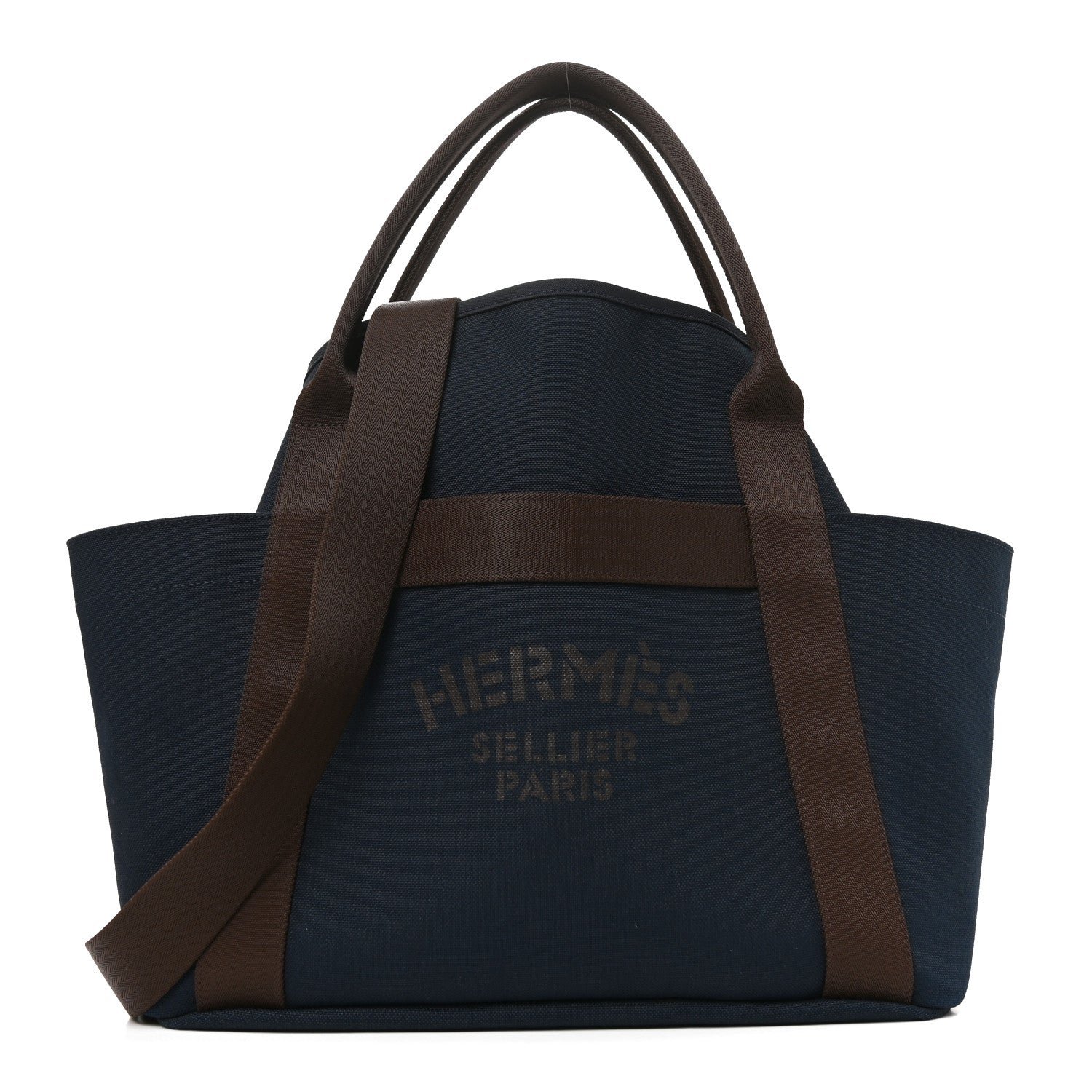 Canvas The Grooming Bag Bleu Navy Feu