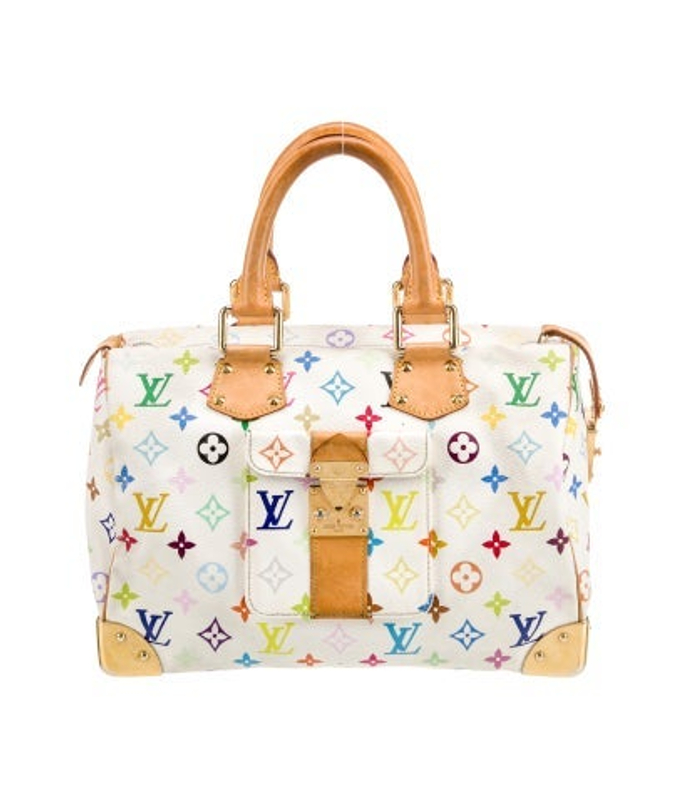 Louis Vuitton Vuitton Multicolore Monogram Speedy 30