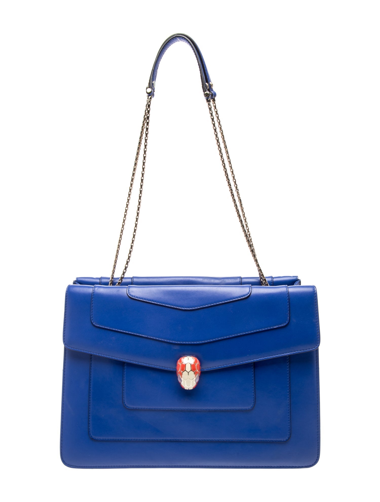 Bvlgari Leather Shoulder Bag