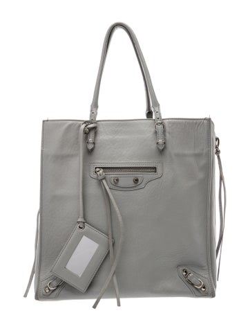 Leather Top Handle Bag Medium