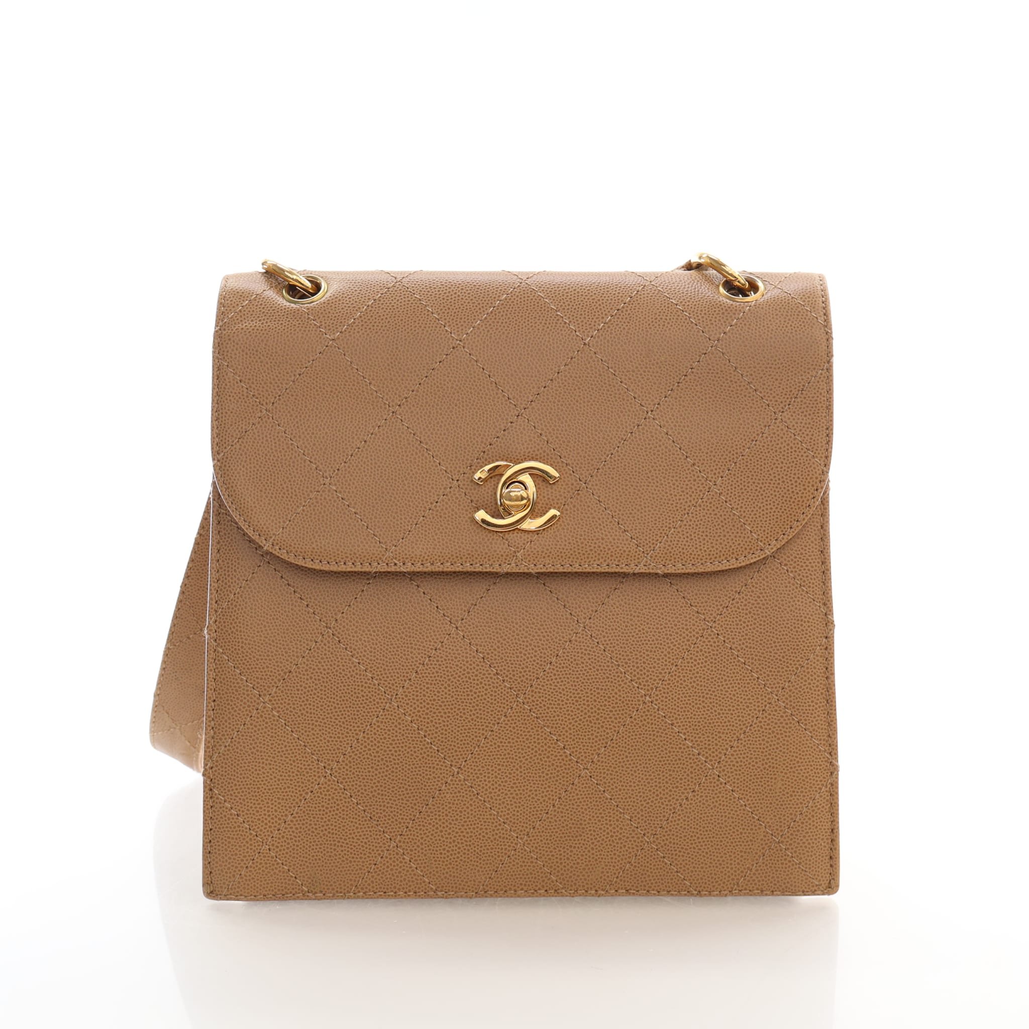 Chanel Vintage Caviar Diamond Stitch Shoulder Bag