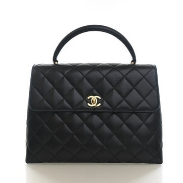 Calfskin Kelly Top Handle Bag