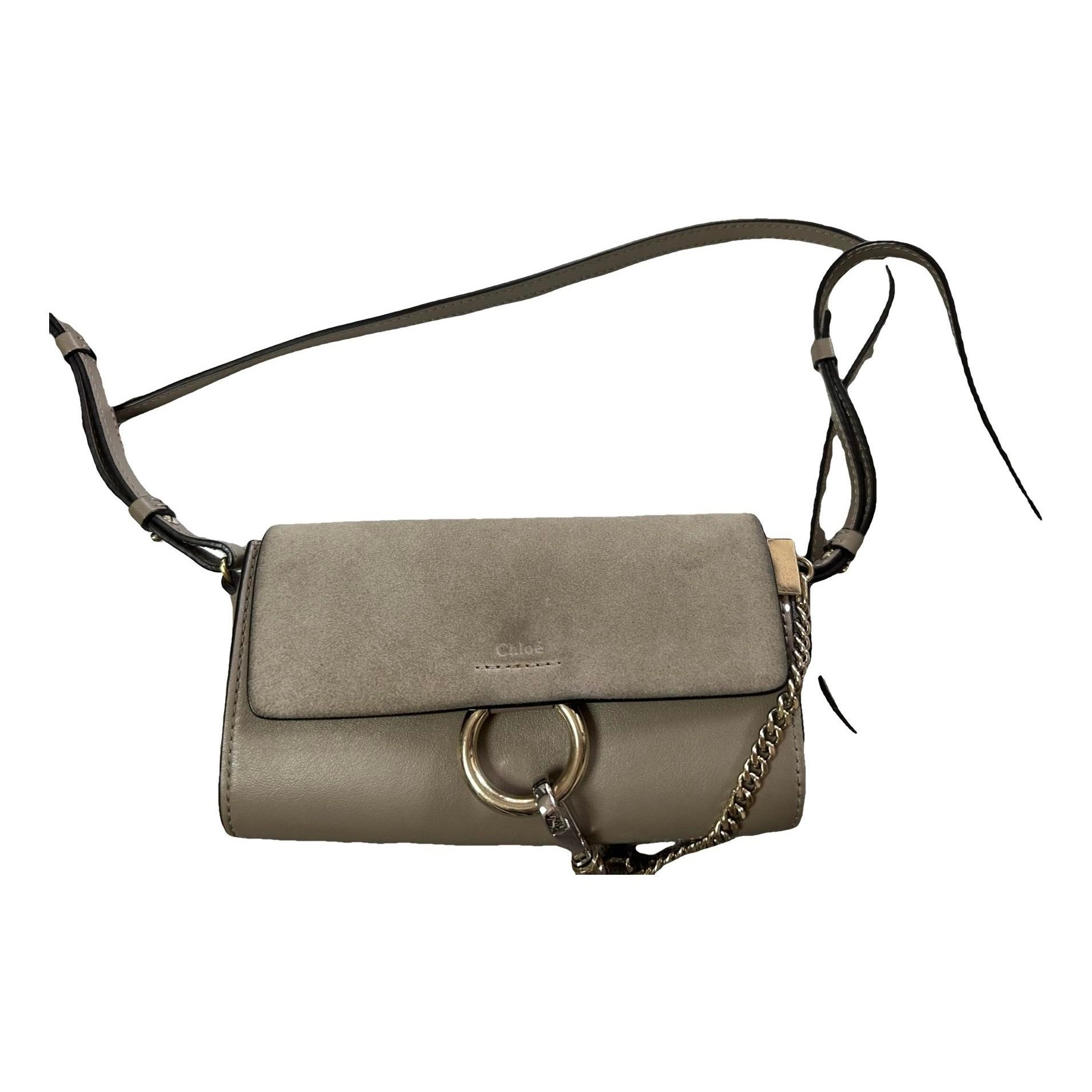 Faye leather handbag
