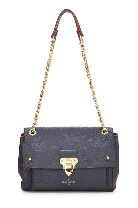 Louis Vuitton Bleu Infini Monogram Empreinte Leather Vavin PM NM