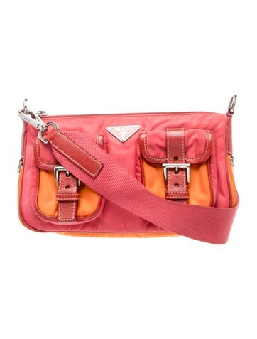 Saffiano Leather Crossbody Bag Vintage