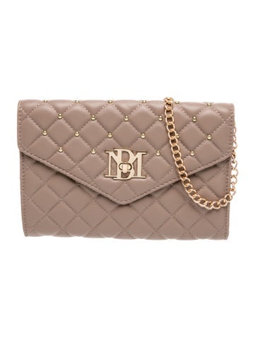 Badgley Mischka Vegan Leather Clutch