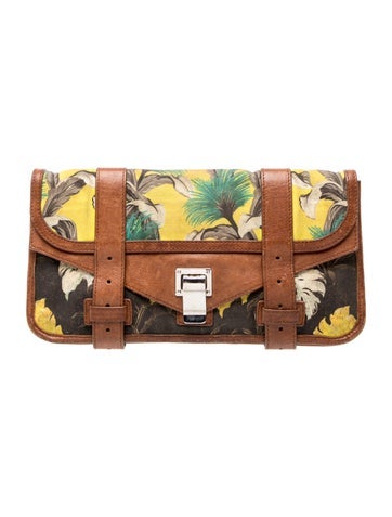Proenza Schouler Canvas Clutch