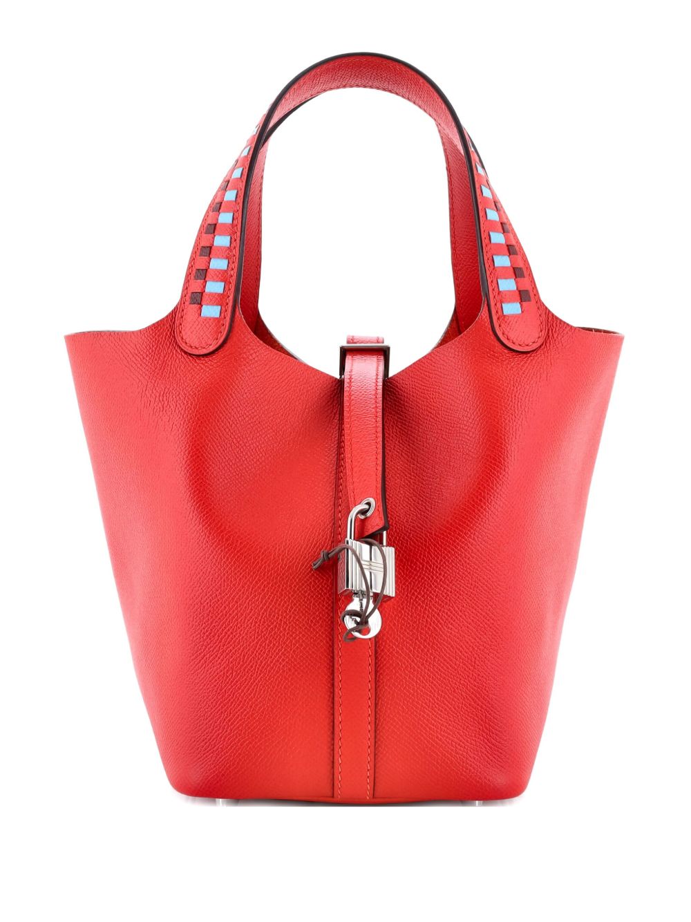 Picotin Lock Bag Tressage Epsom PM bucket bag