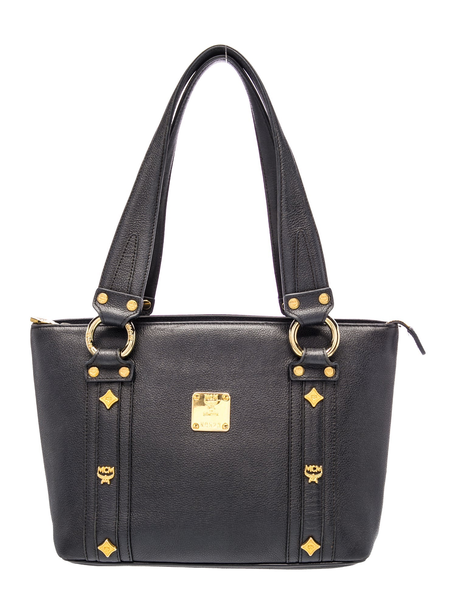 Leather Top Handle Bag