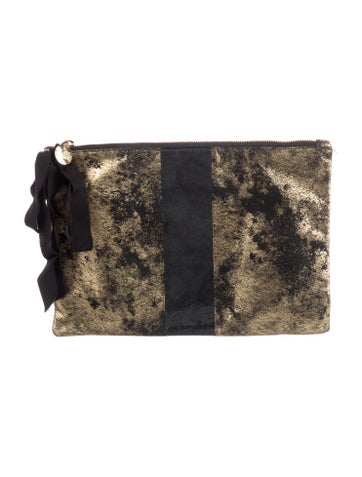 Nubuck Clutch