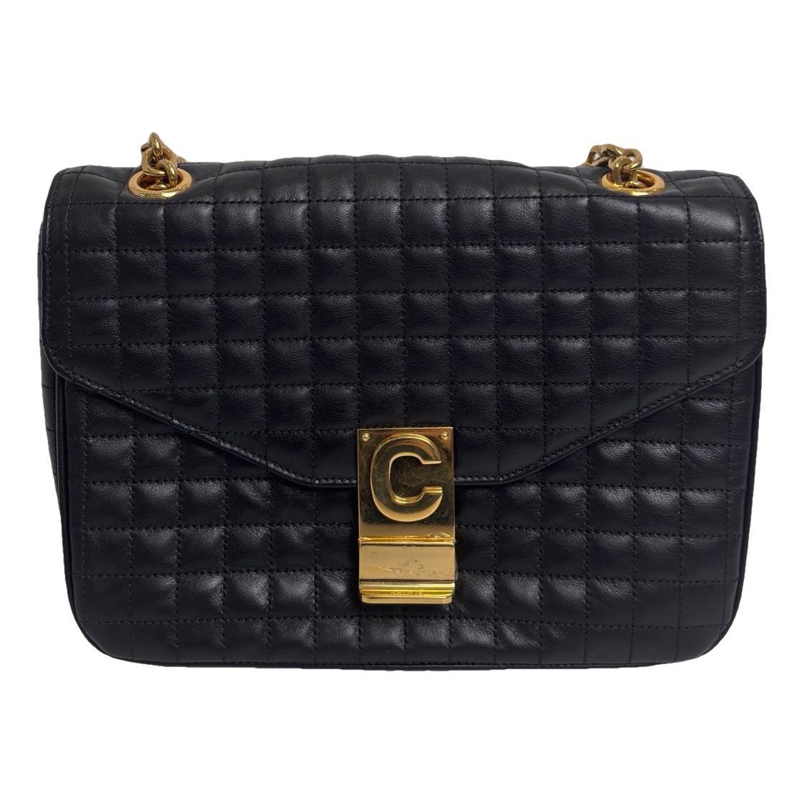 C bag leather handbag
