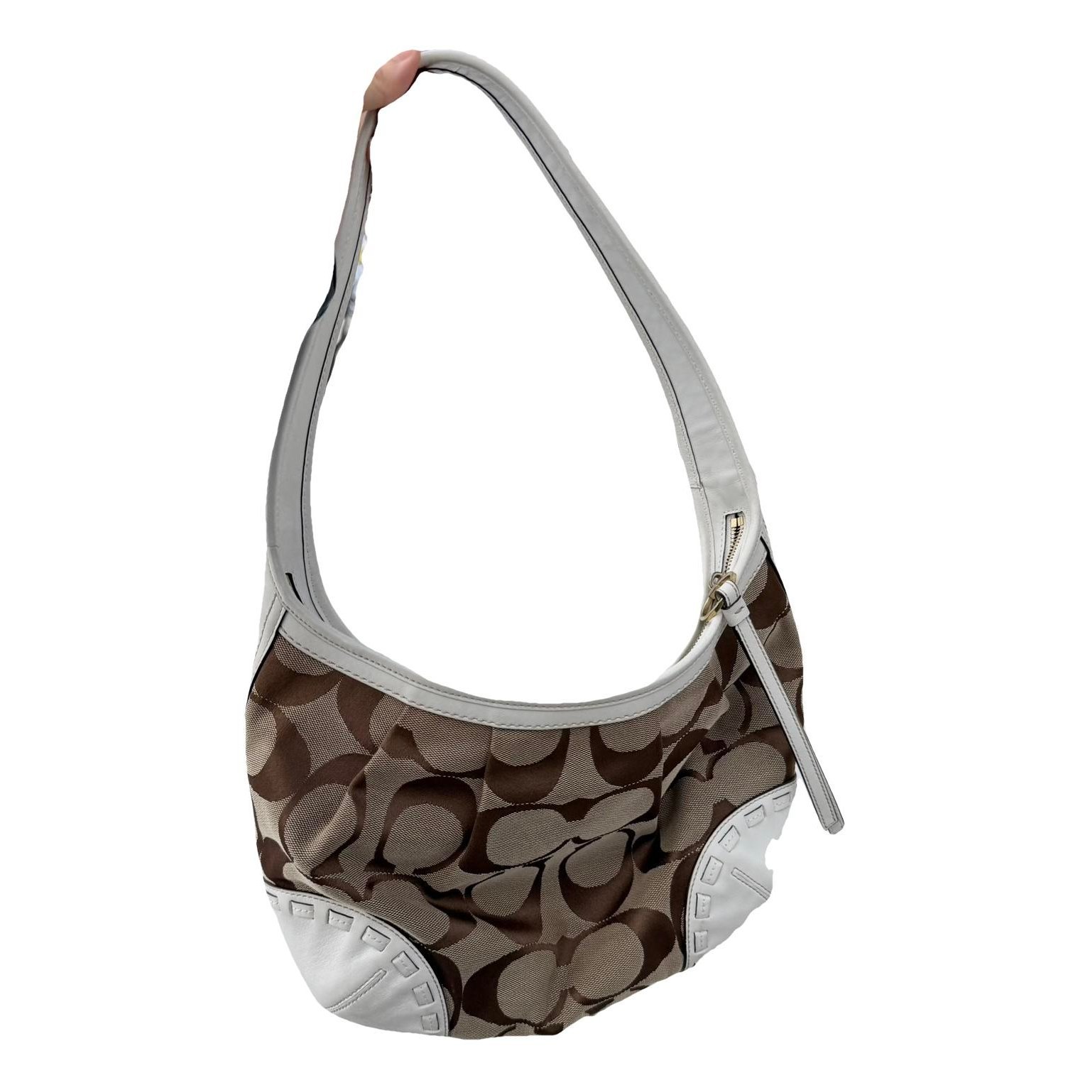 Coach Signature Sufflette cloth handbag