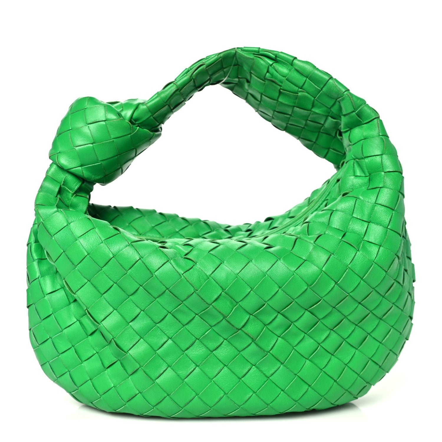 Bottega Veneta Nappa Intrecciato Teen Jodie Hobo Parakeet