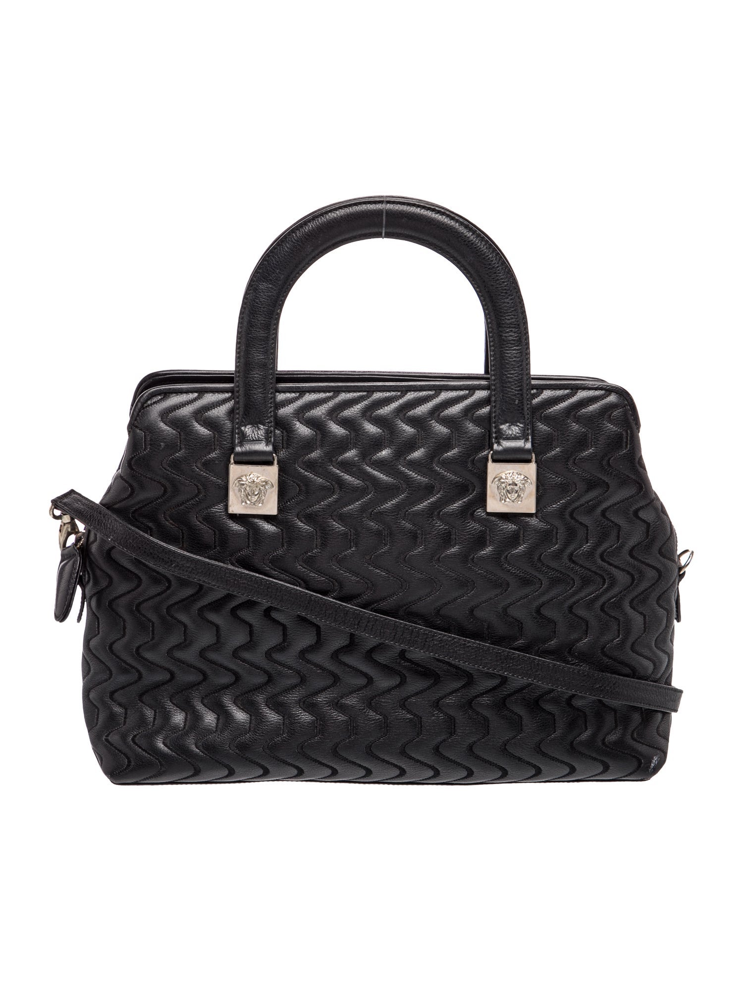 Leather Top Handle Bag