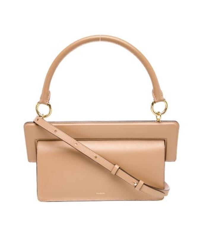 Yuzefi Leather Top Handle Bag