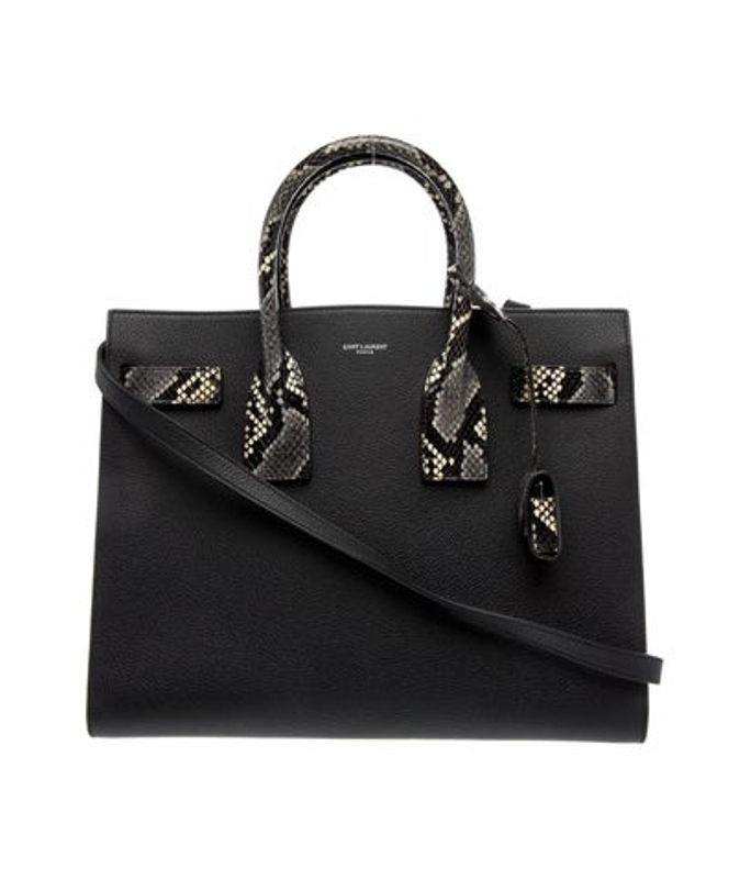 Saint Laurent Laurent Leather Sac De Jour Baby