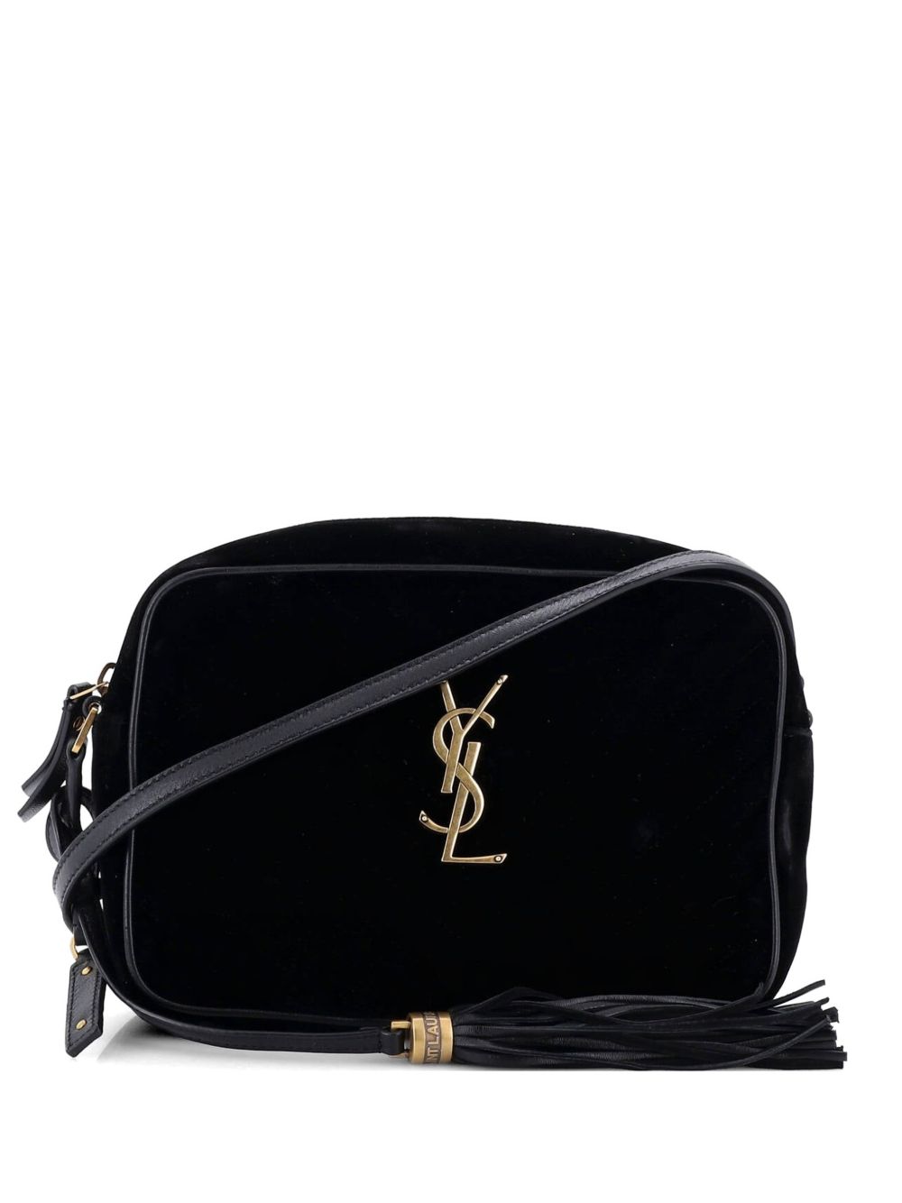 Lou Camera Bag Matelasse Chevron Velvet Small crossbody bag