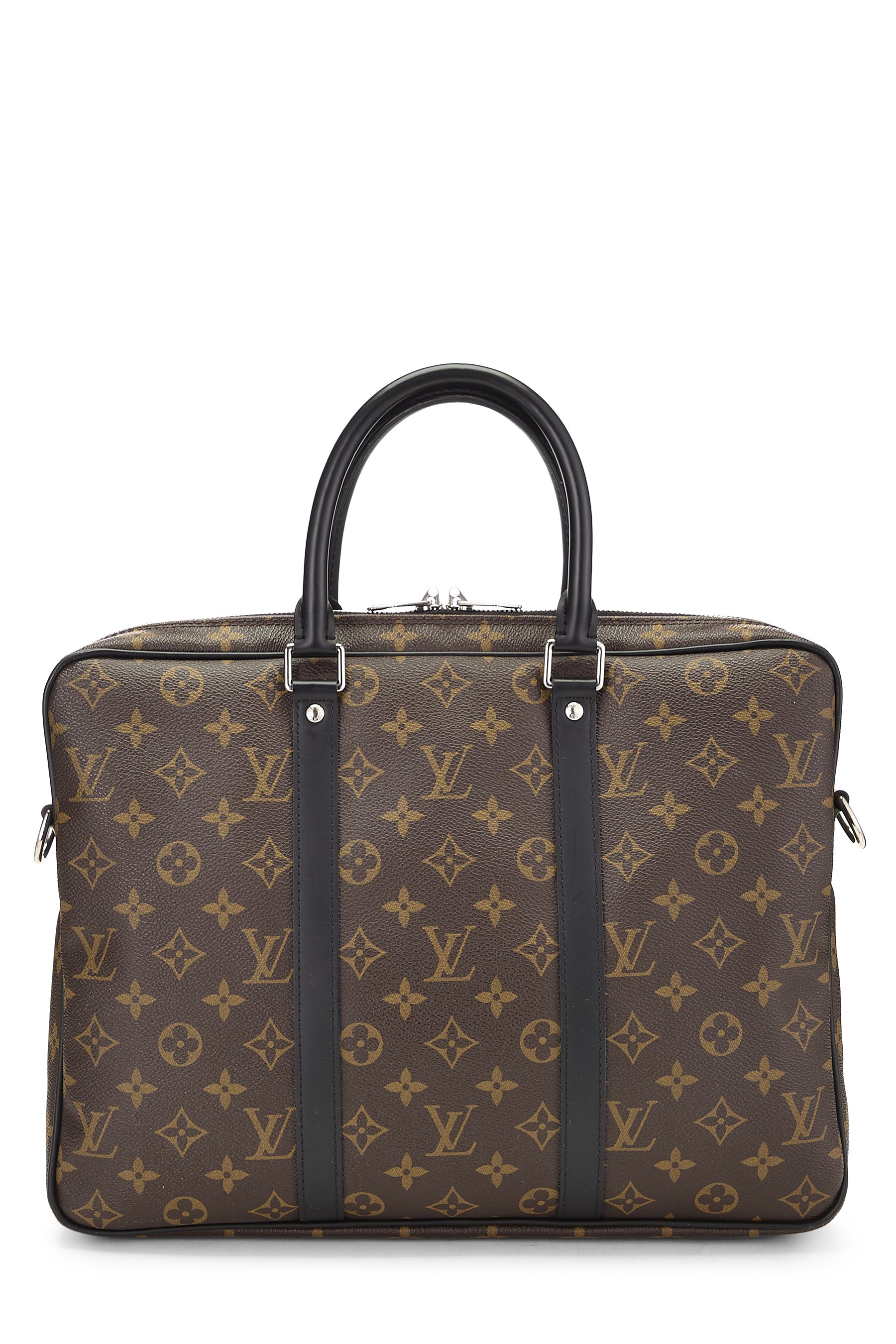 Monogram Macassar Porte Documents-Voyage PM