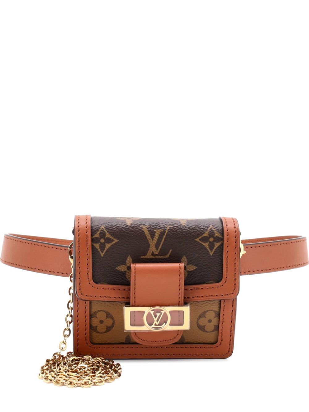 Louis Vuitton Dauphine Bumbag Reverse Monogram Canvas BB belt bag