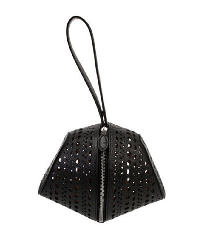 Alaia Leather Top Handle Bag