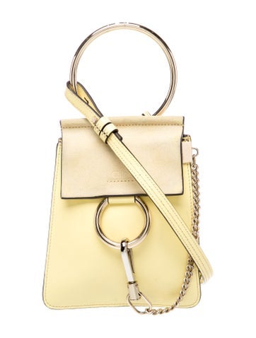 Leather Faye Bracelet Bag Mini, Mini