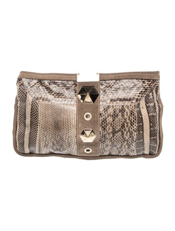 Suede Clutch