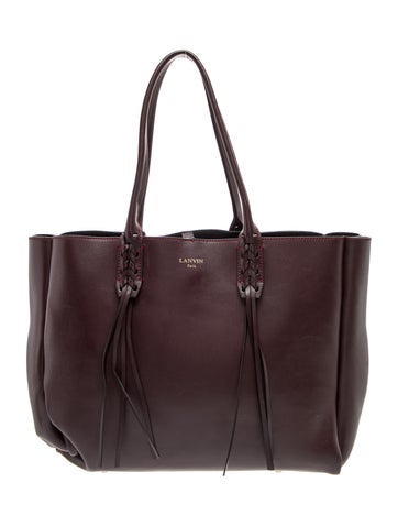 Lanvin Leather Top Handle Bag