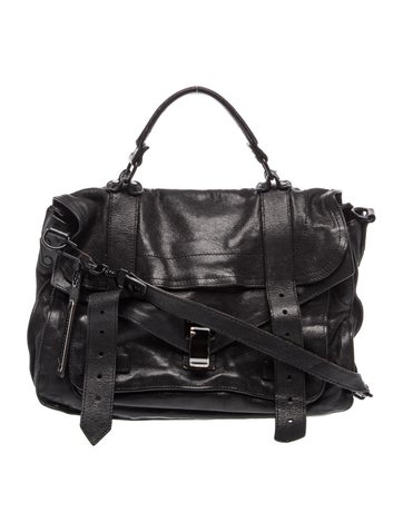 Leather Top Handle Bag