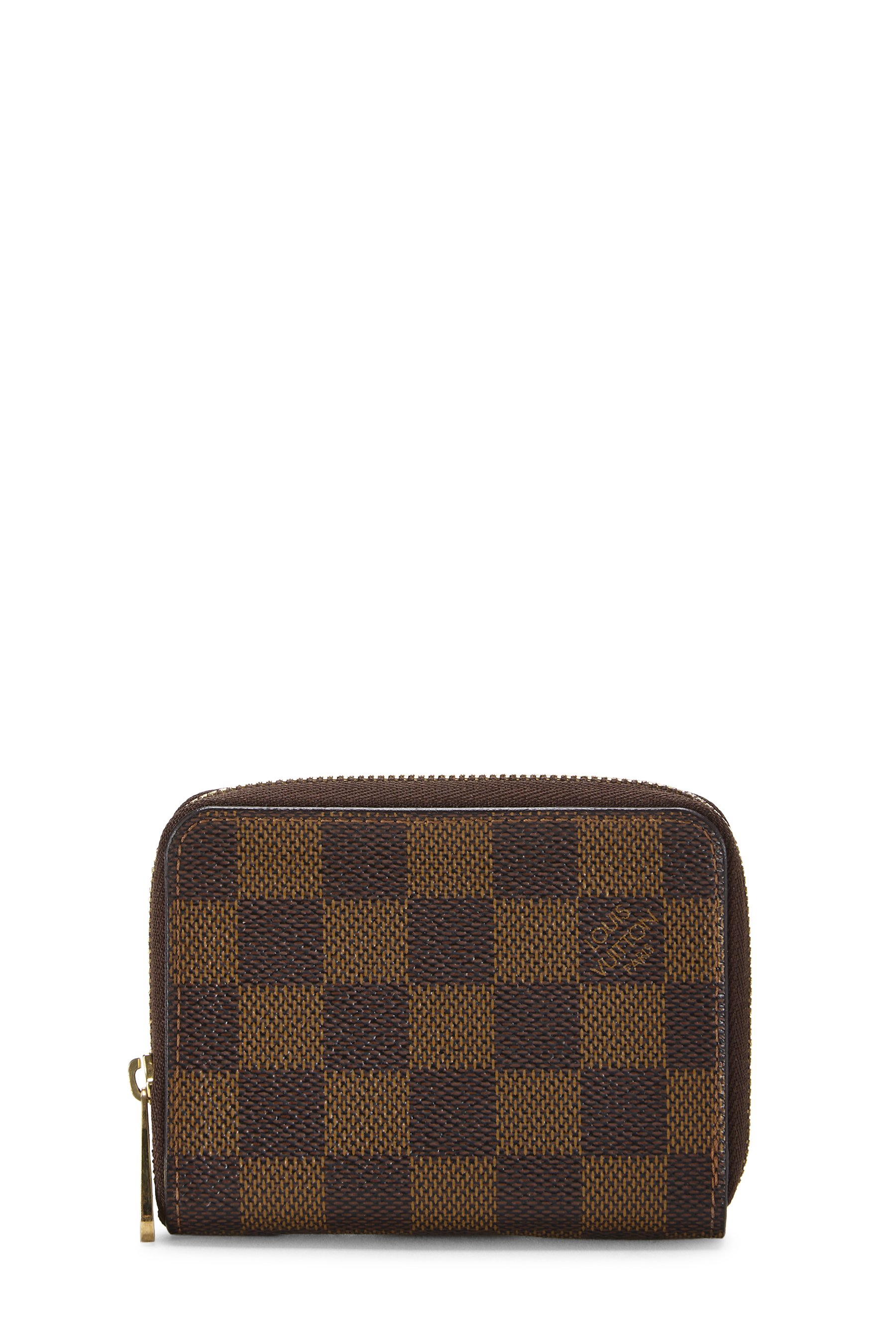 Damier Ebene Zippy Coin Purse