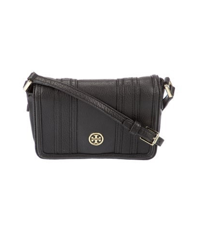 Tory Burch Burch Leather Messenger Bag