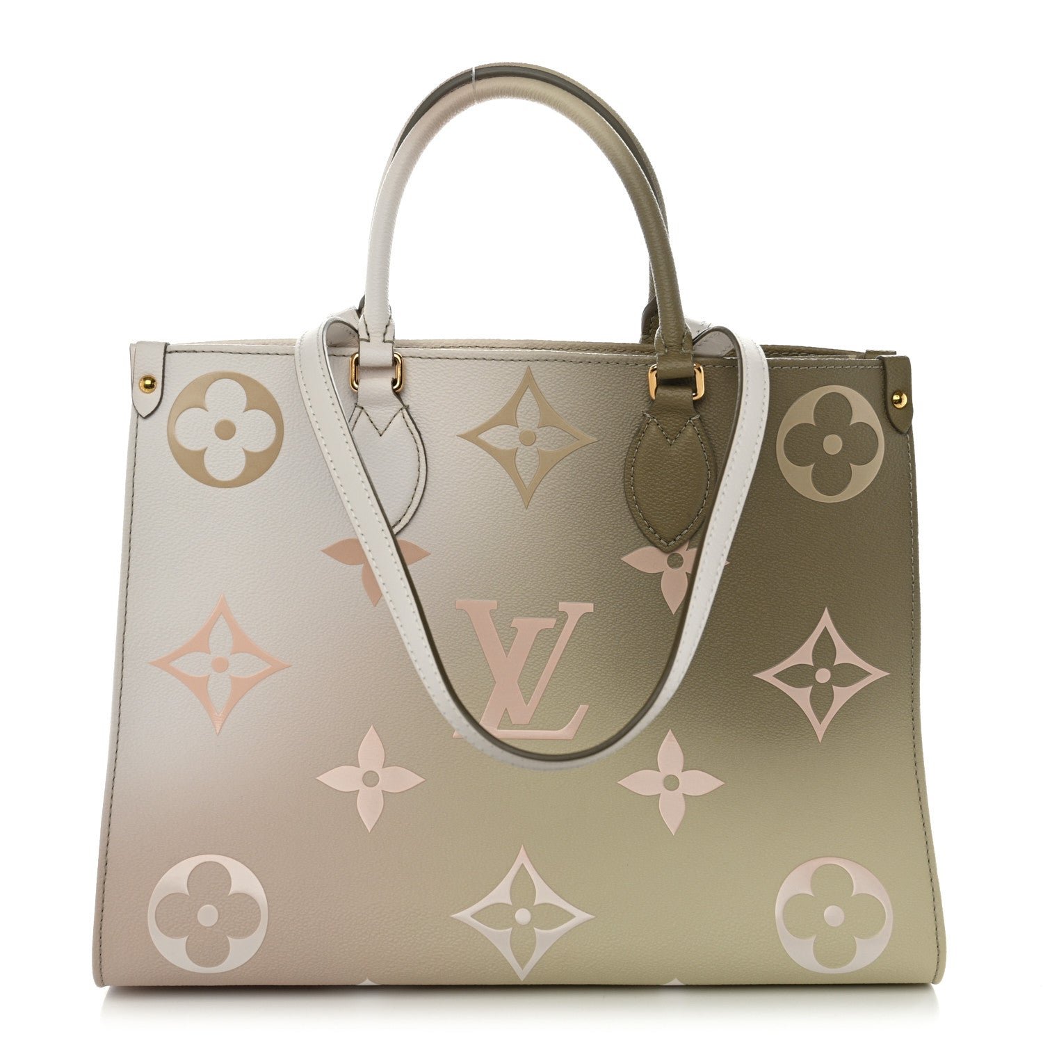 Louis Vuitton Monogram Giant Spring In The City OntheGo MM Sunset Kaki