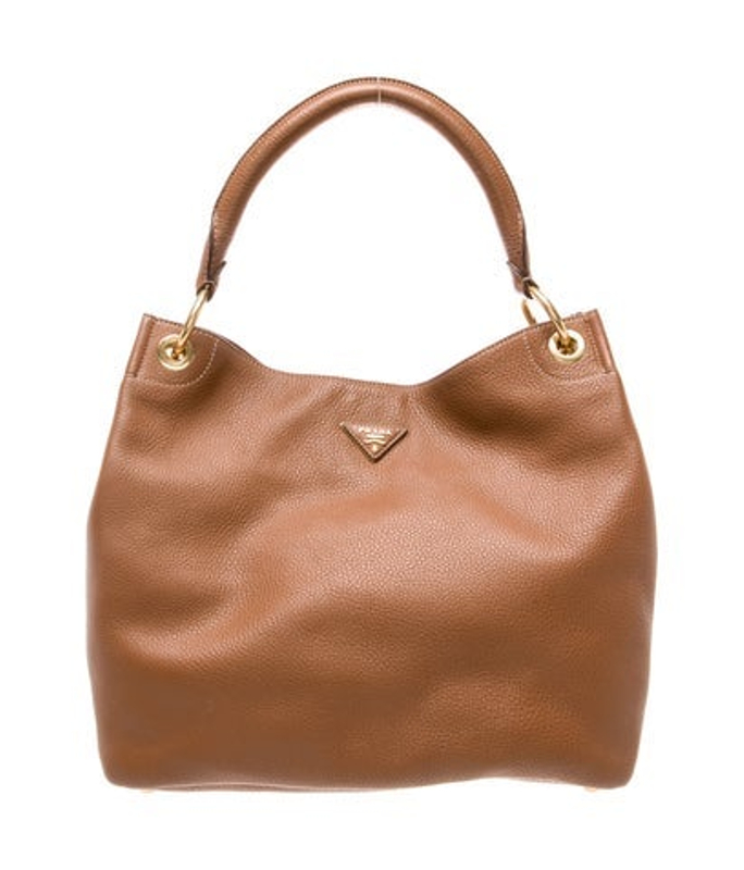 Prada Vitello Daino Leather Shoulder Bag