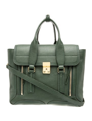 Leather Top Handle Bag
