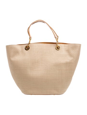 Straw Tote Vintage