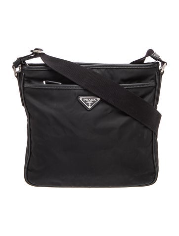 Tessuto Nylon Messenger Bag
