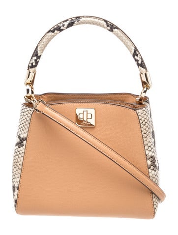 Leather Top Handle Bag