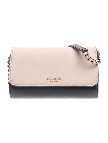 Saffiano Leather Clutch