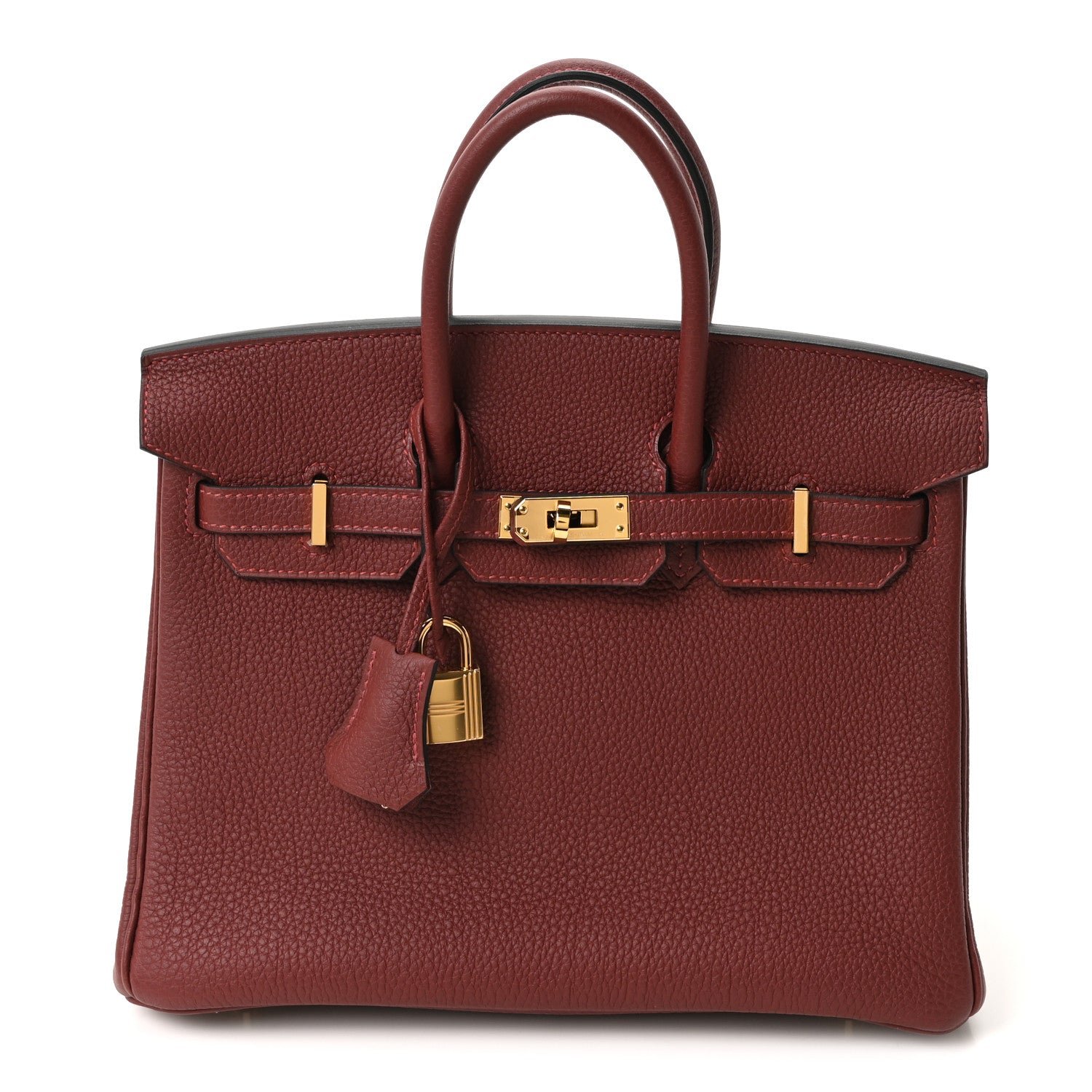 Hermes Hermes Togo Birkin 25 Rouge H