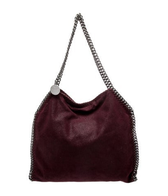 Stella McCartney Mccartney Vegetarian Suede Top Handle Bag