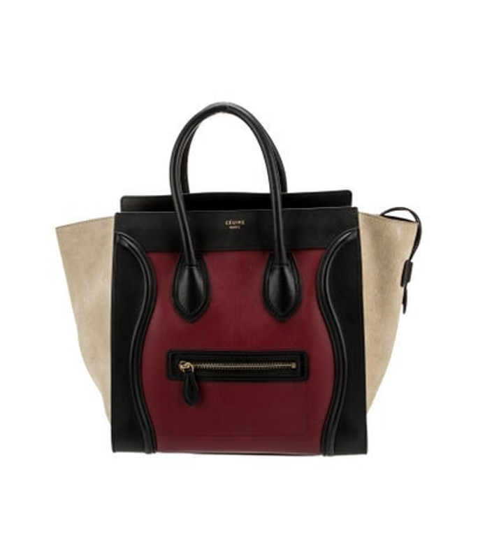 Celine Leather Luggage Mini