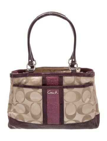 Canvas Top Handle Bag