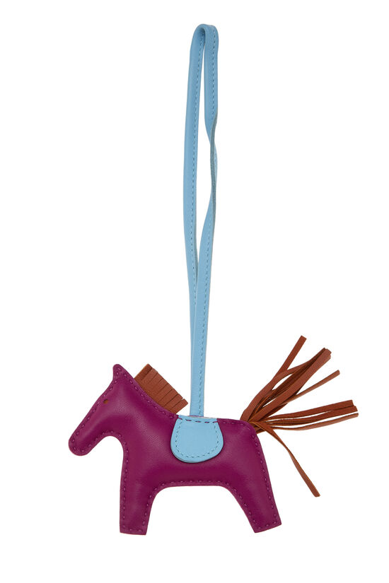 Hermès Multicolor Lambskin Rodeo Bag Charm TPM