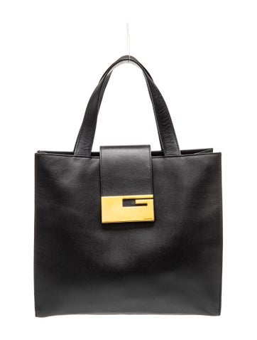 Leather Top Handle Bag Vintage