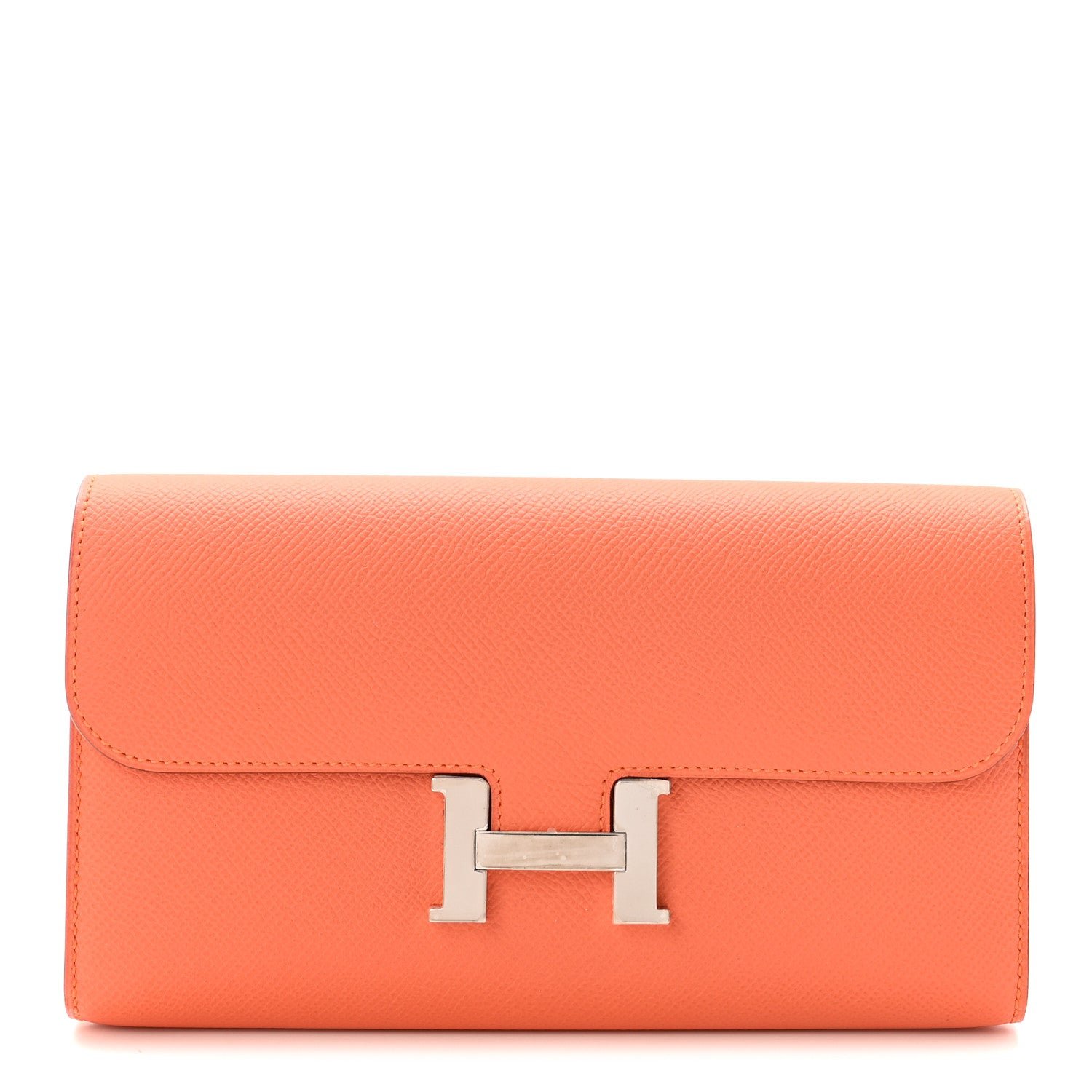 Hermes Hermes Epsom Constance Long Wallet Mangue