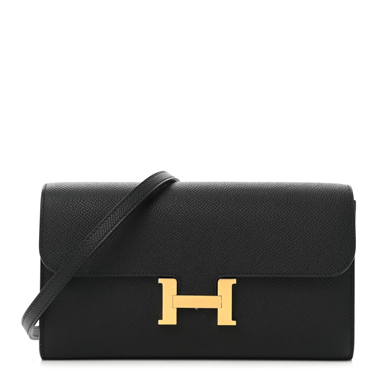 Hermes Epsom Constance Wallet To Go Black