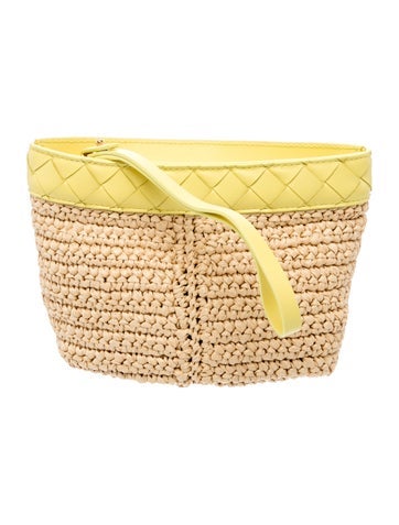 Raffia Bucket Bag